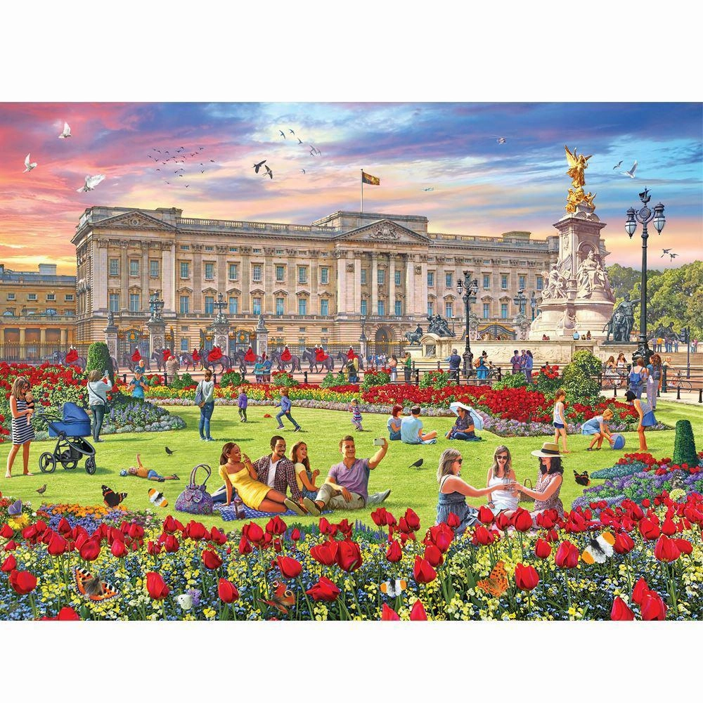 1000 Piece Puzzle Royal Residence Buckingham Palace