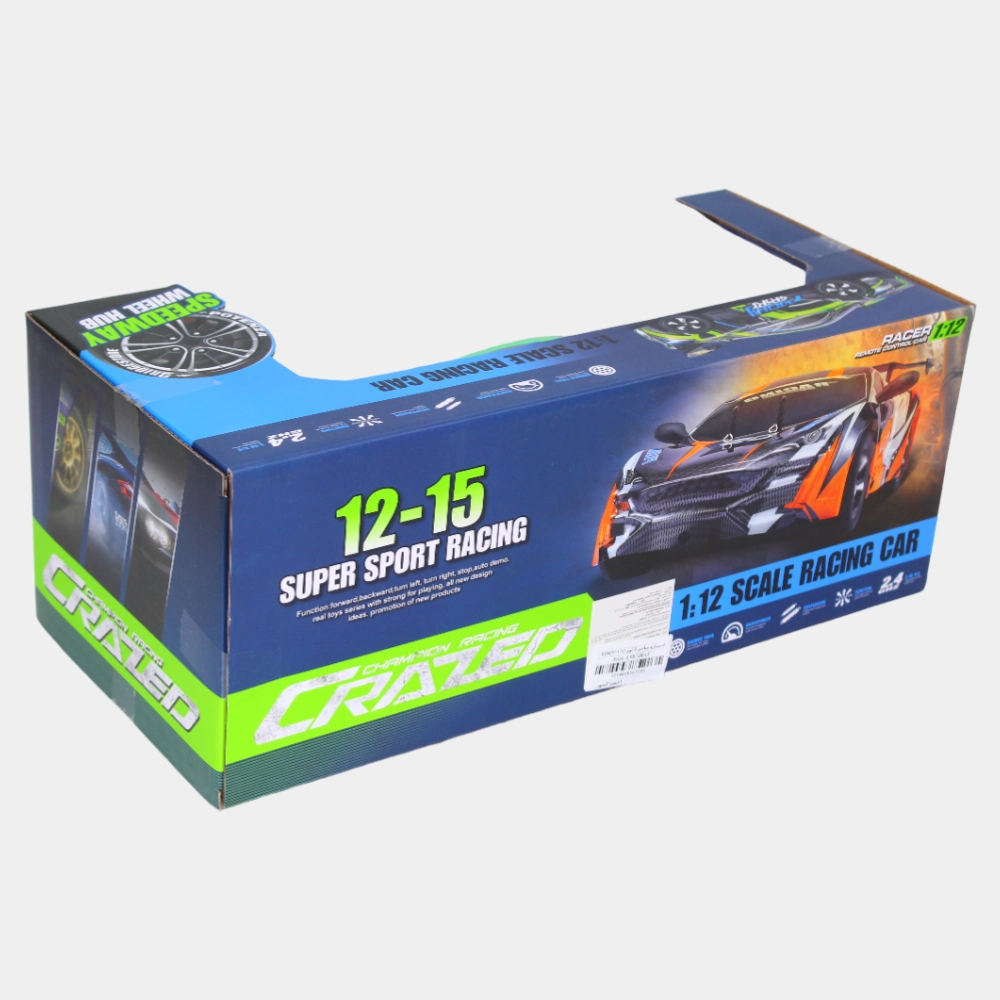 1:12 Scale High-Speed Drift Racing Car  Remote Control Toy for Kids (Green)