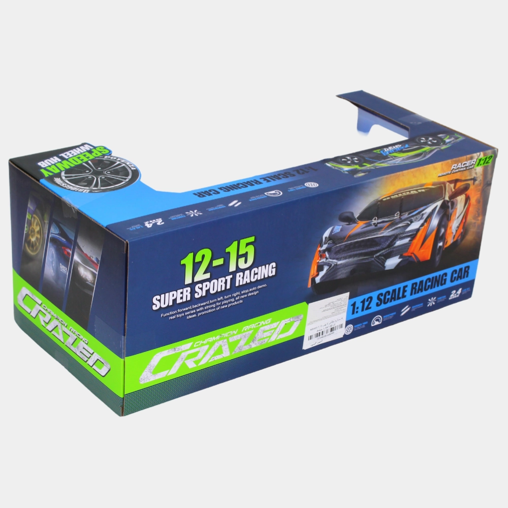 1:12 Scale High-Speed RC Drift Racing Car  RTR Remote Control Toy for Kids (Red)