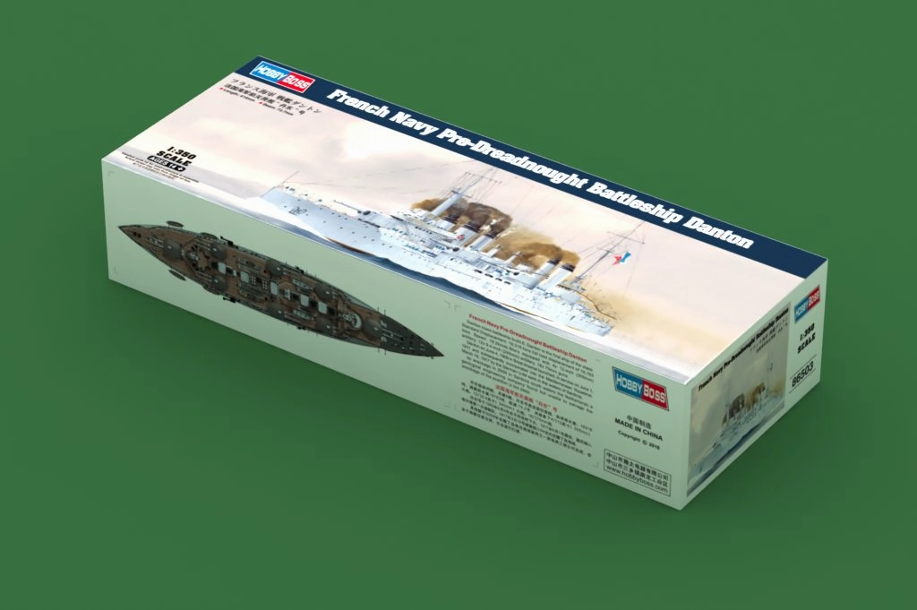 1/350 86503 HOBBY BOSS FRENCH NAVY PRE-DREADNOUGHT BATTLESHIP DANTON