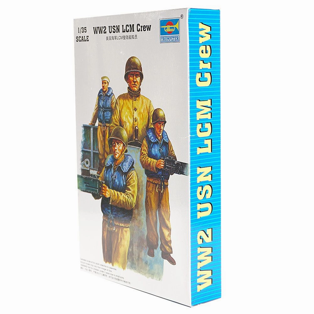 1/35 FG00408 TRUMPETER WW2 USN LCM CREW