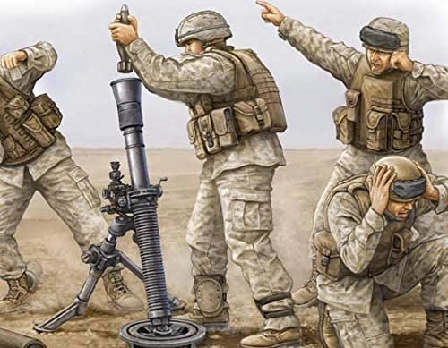 1/35 FG00423 TRUMPETER MODERN U.S. MARINE M252 TEAM
