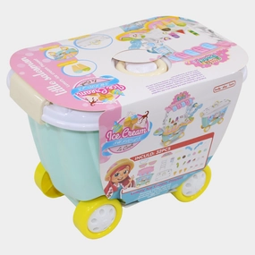 32-Piece Ice Cream Cart Play Set