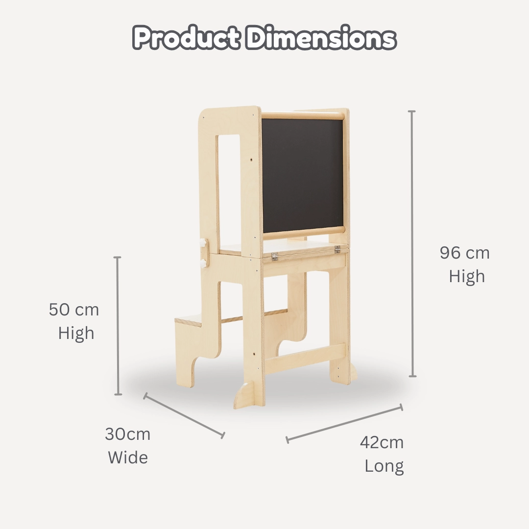 3 in 1 Convertible Learning Tower|Table