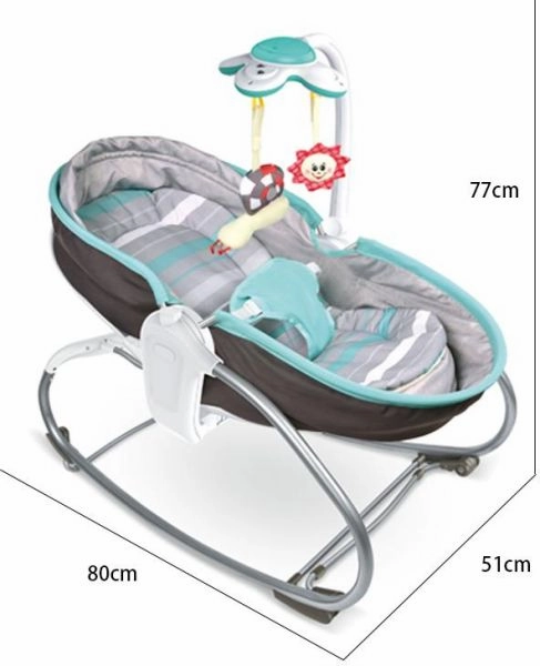 3 in 1 ROCKER NAPPER -  BLUE