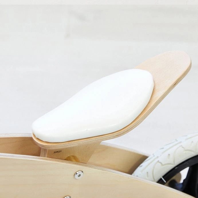 3 in 1 Wooden Trike / Balance Bike with Wicker Basket