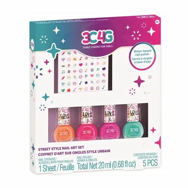 3C4G Nail Polish And Nail Stickers