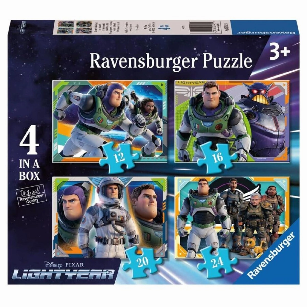 4 in a Box Puzzle - Disney Buzz Lightyear