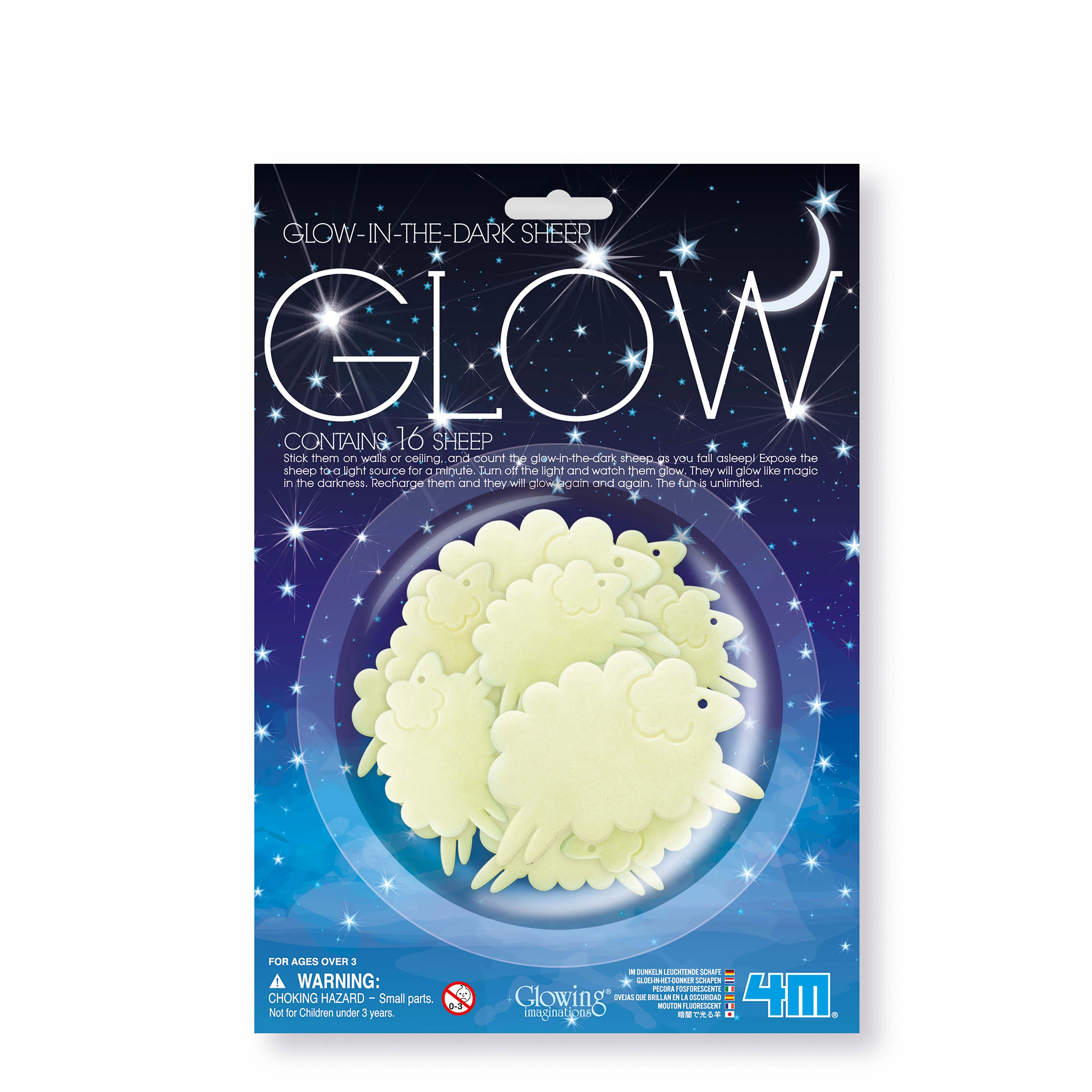 4M Glow-In-The-Dark Sheep