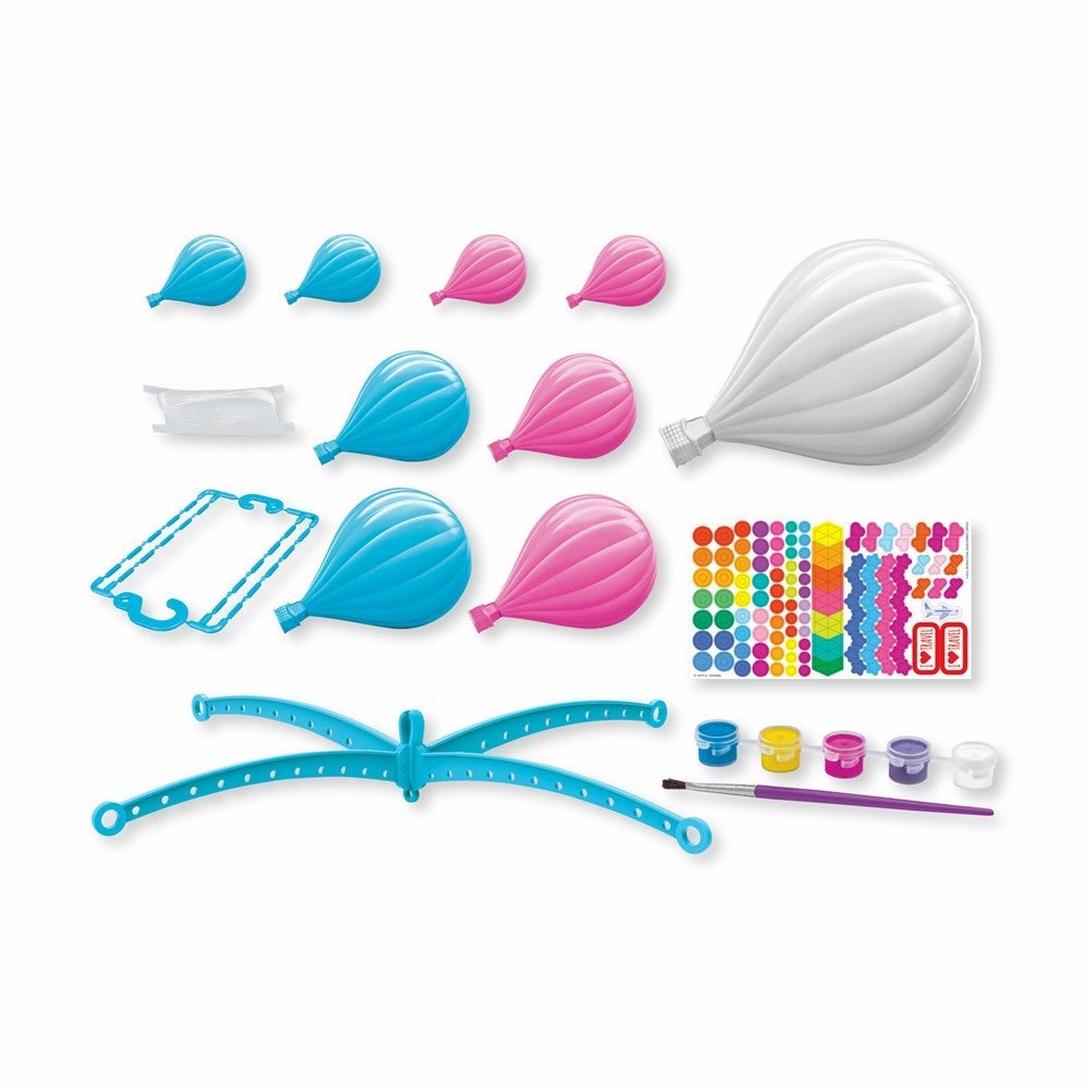 4M Kidzmaker/Paint Your Own Hot Air Balloons Mobile