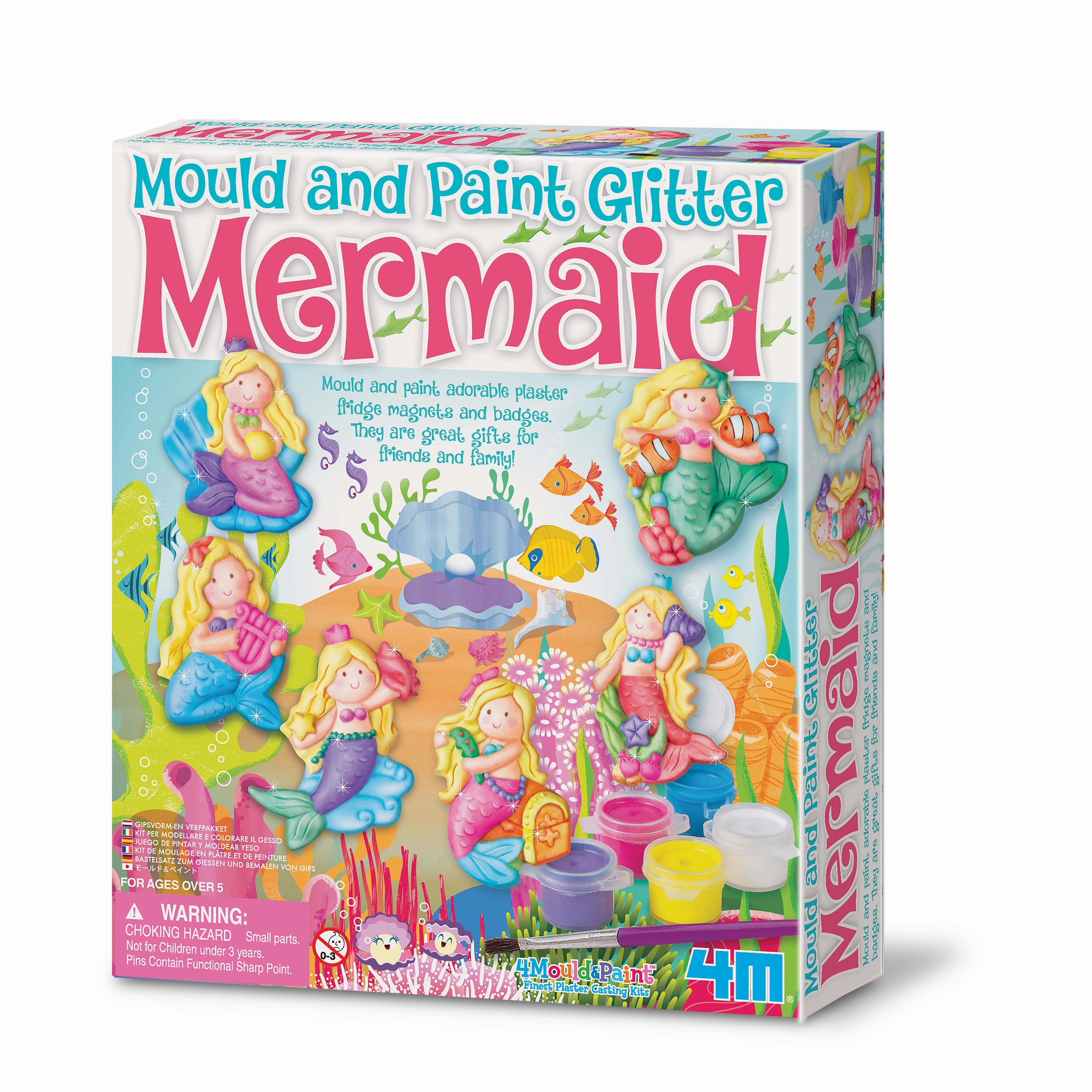 4M Mould & Paint / Glitter Mermaid