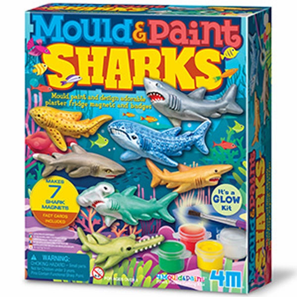 4M Mould & Paint / Sharks (Glow)
