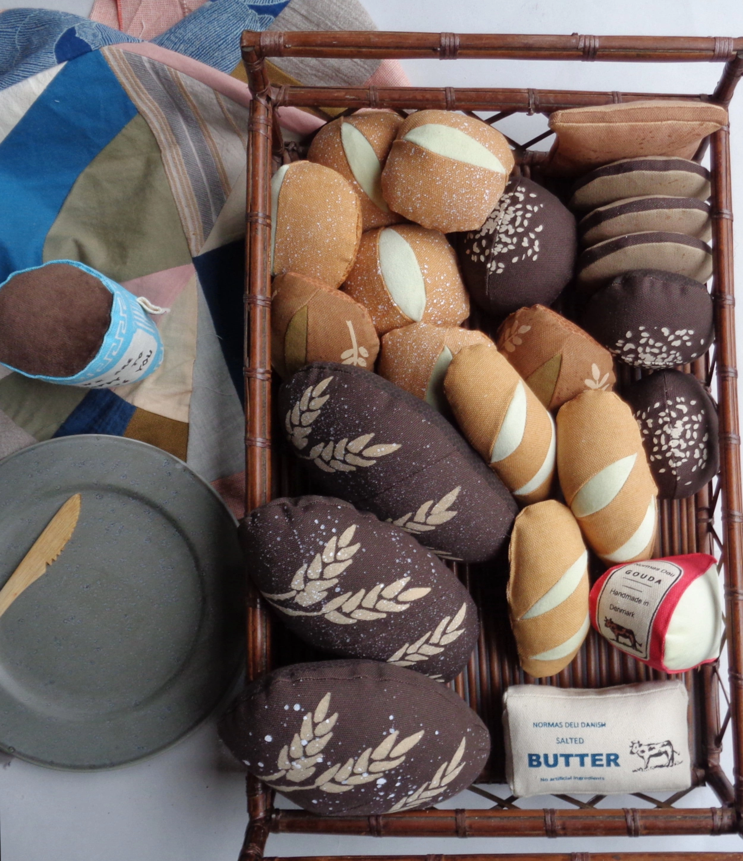 5 Piece normas bread selection