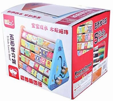 5 side learning shelf