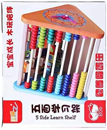 5 side learning shelf