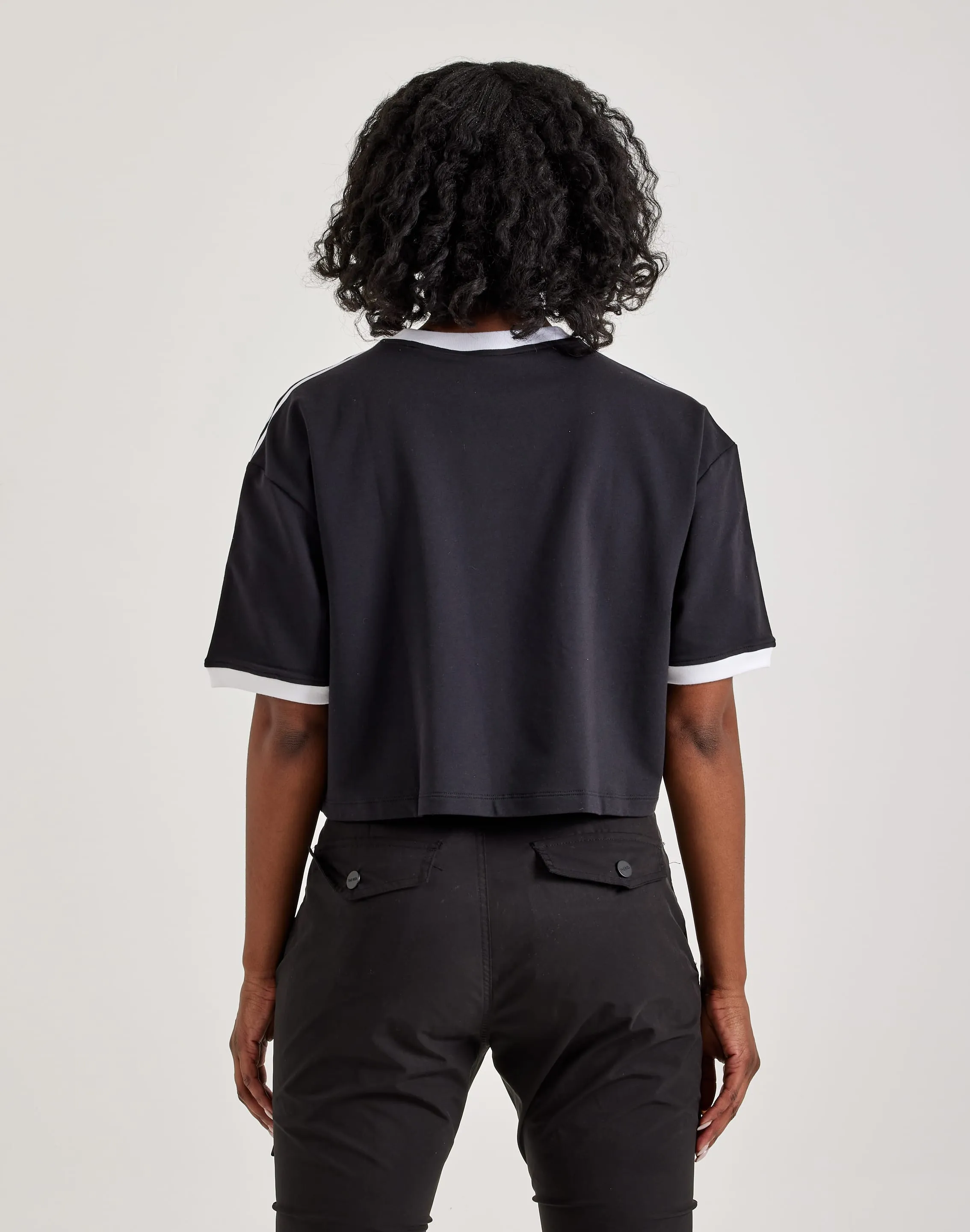 Adidas 3-Stripes Loose Cropped Tee