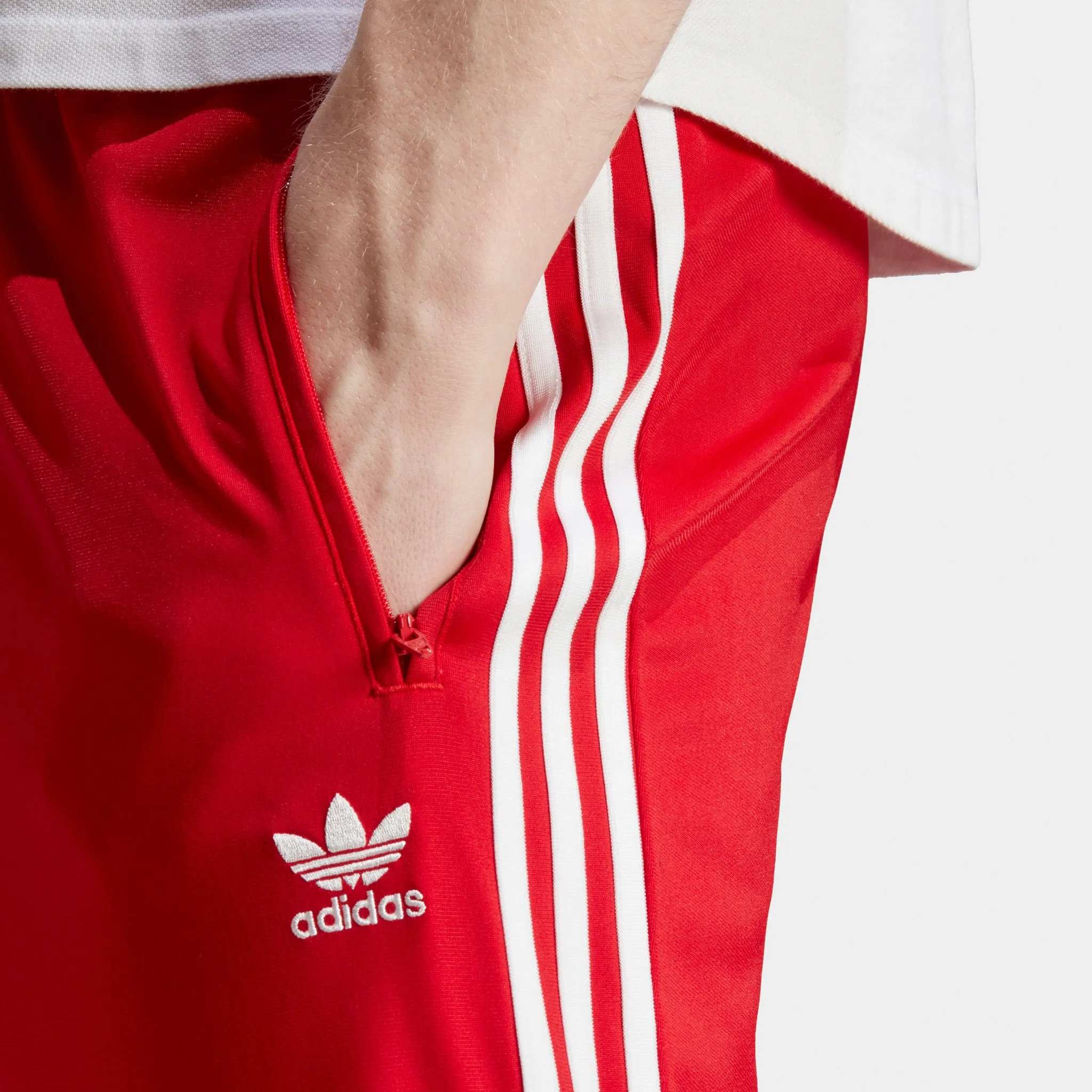 Adidas Adidas Originals Adicolor Firebird Track Pants Better Scarlet / White