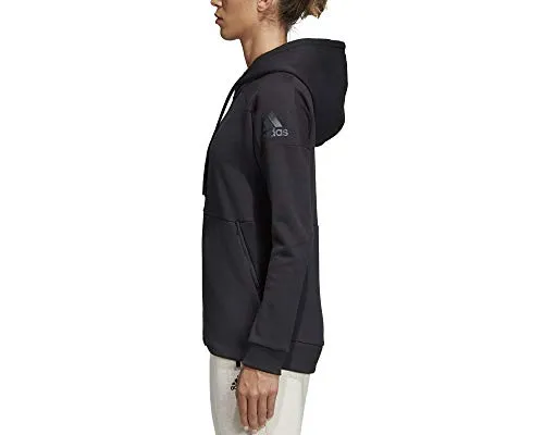 adidas Damen ID Stadium Hoodie, Black/Black, XS Nike Clothing