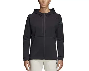 adidas Damen ID Stadium Hoodie, Black/Black, XS Nike Clothing