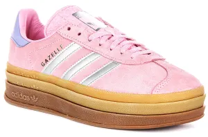 Adidas Gazelle Bold J In Pink Purple For Youth Shoes Adidas