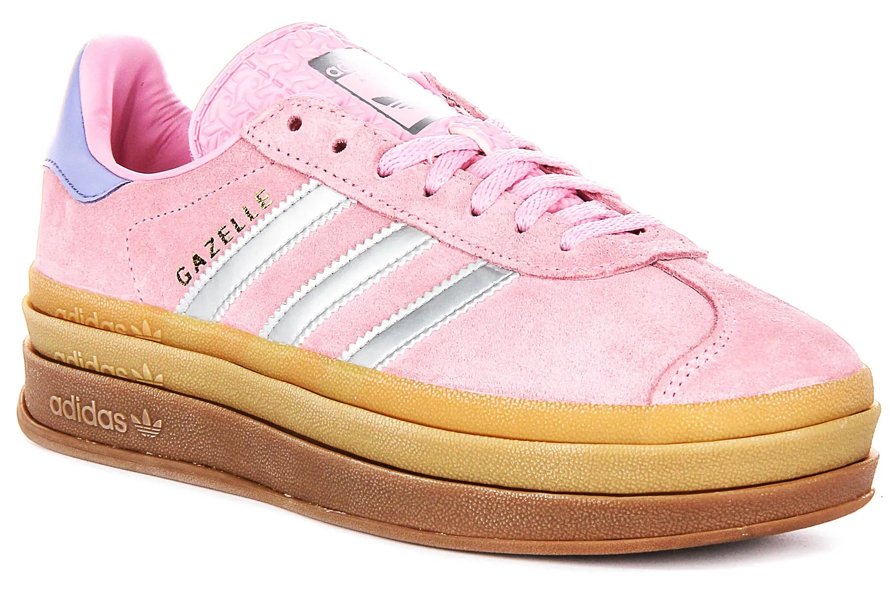 Adidas Gazelle Bold J In Pink Purple For Youth Shoes Adidas