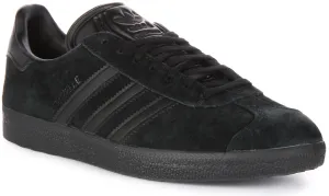 Adidas Gazelle In All Black For Men Shoes Adidas