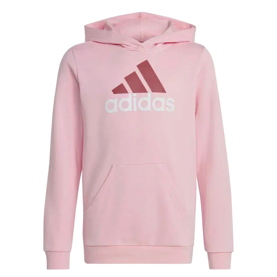adidas - Girls' (Junior) Big Logo Essential Cotton Hoodie (IB8774)