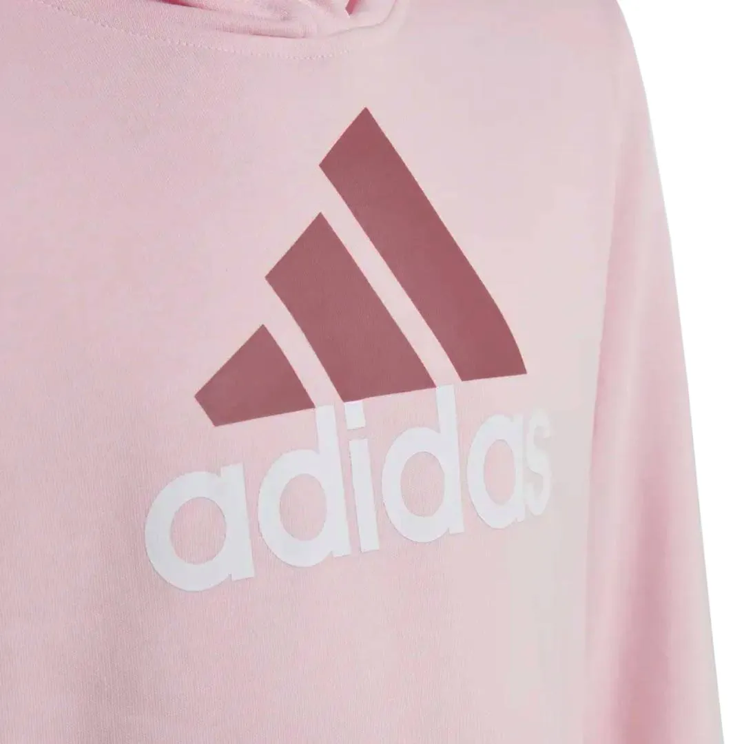 adidas - Girls' (Junior) Big Logo Essential Cotton Hoodie (IB8774)