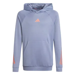 adidas - Kids' (Junior) Train Icons Aeroready 3-Stripes Hoodie (IA4619)
