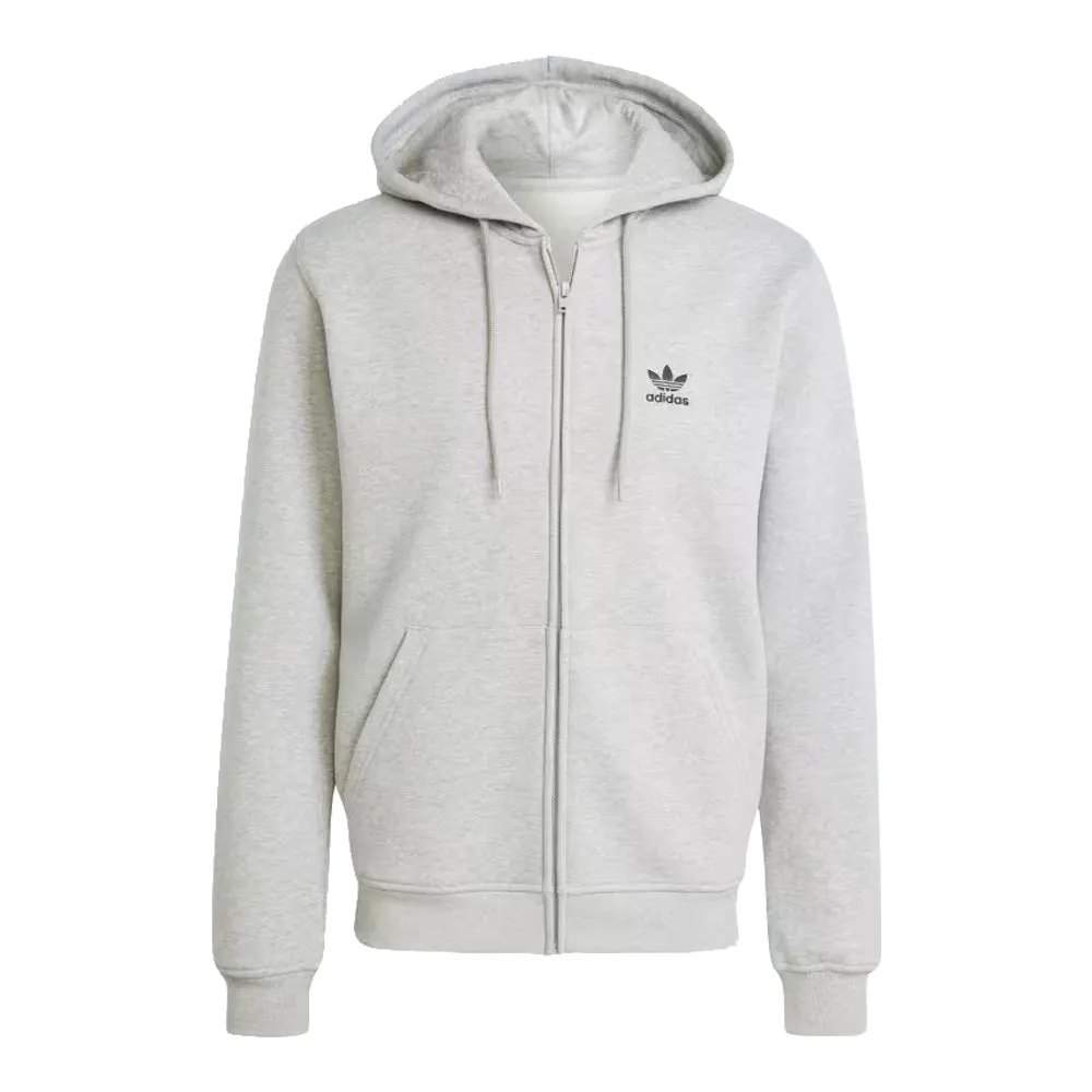 adidas Men's Trefoil Essentials Full-Zip Hoodie Adidas