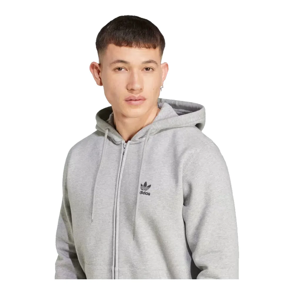 adidas Men's Trefoil Essentials Full-Zip Hoodie Adidas