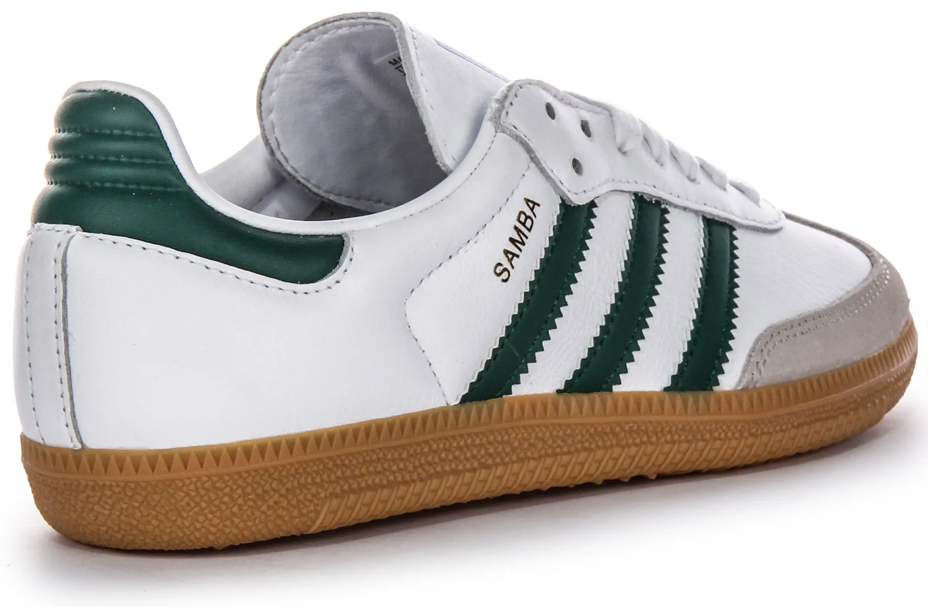 Adidas Samba OG In White Green Shoes Adidas