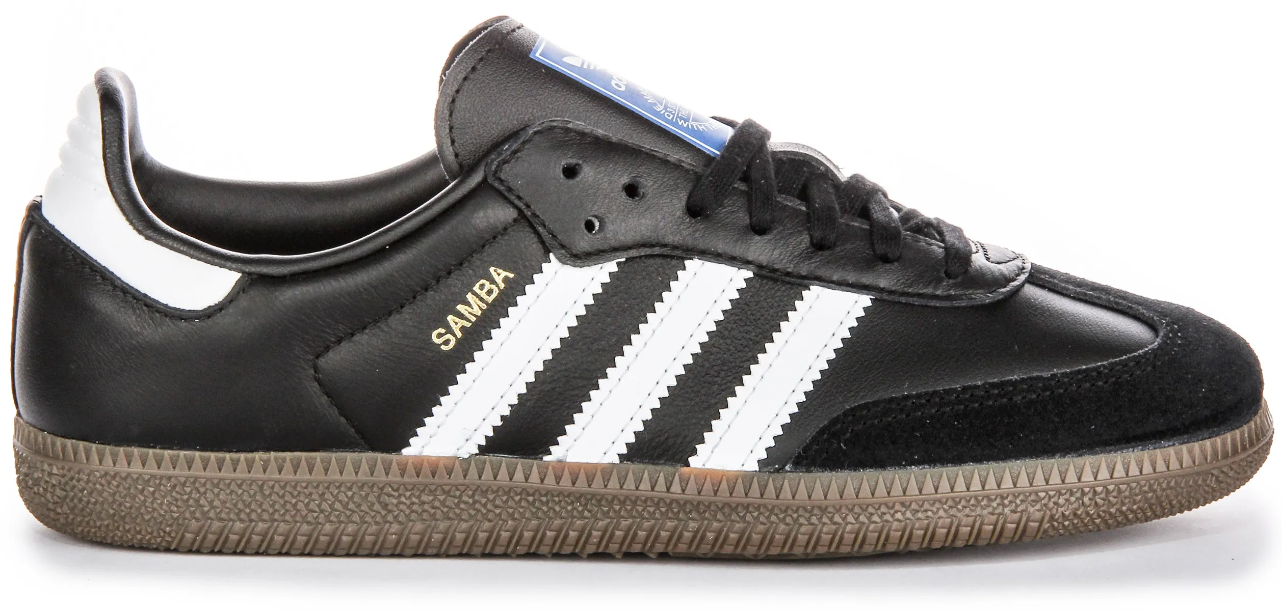Adidas Samba OG J In Black White For Youth Shoes Adidas
