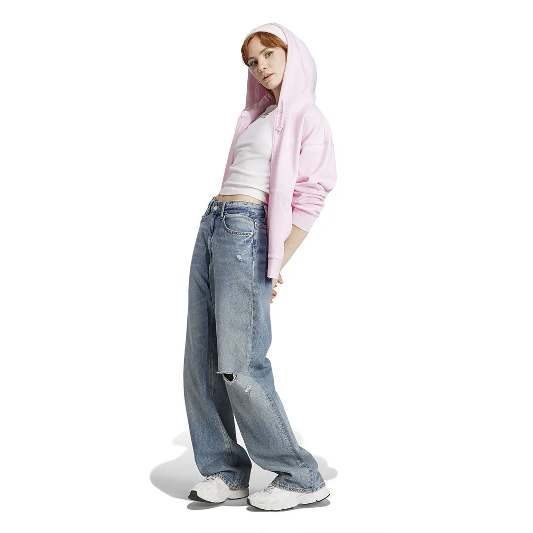 adidas - Women's Essentials Full Zip Boyfriend Hoodie (IK0484)