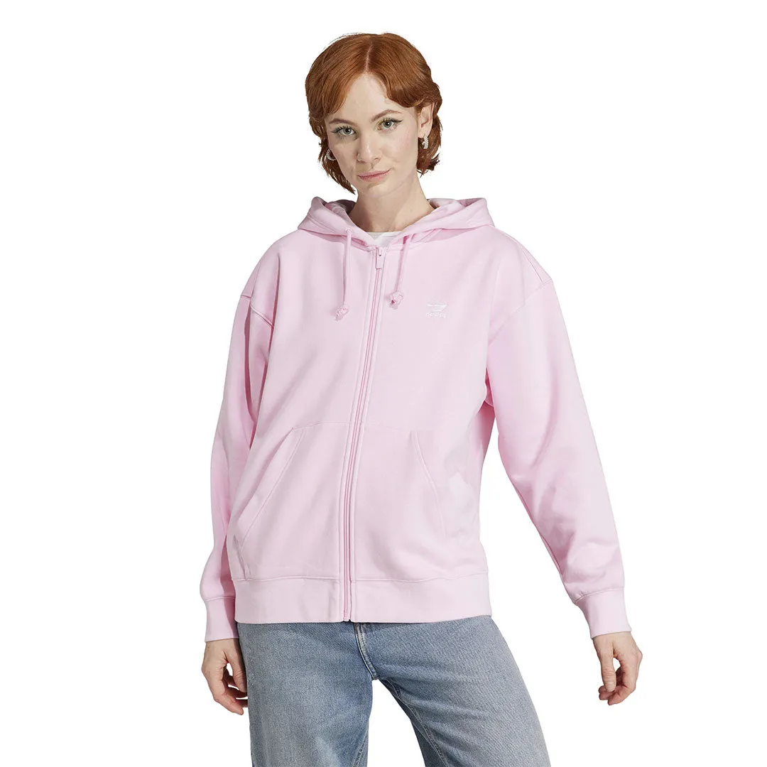 adidas - Women's Essentials Full Zip Boyfriend Hoodie (IK0484)