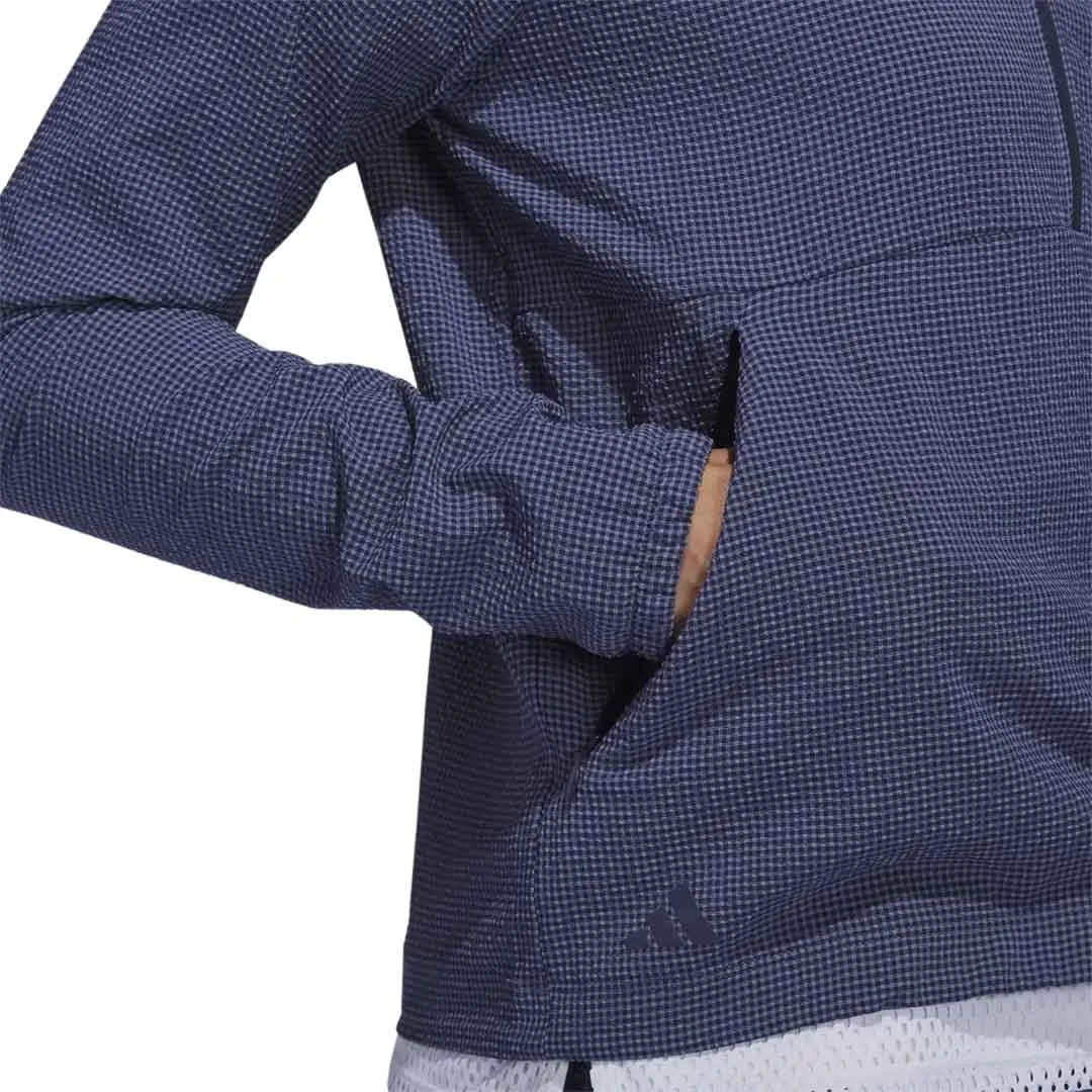 adidas - Women's Seersucker 1/4-Zip Hoodie (HS8971)