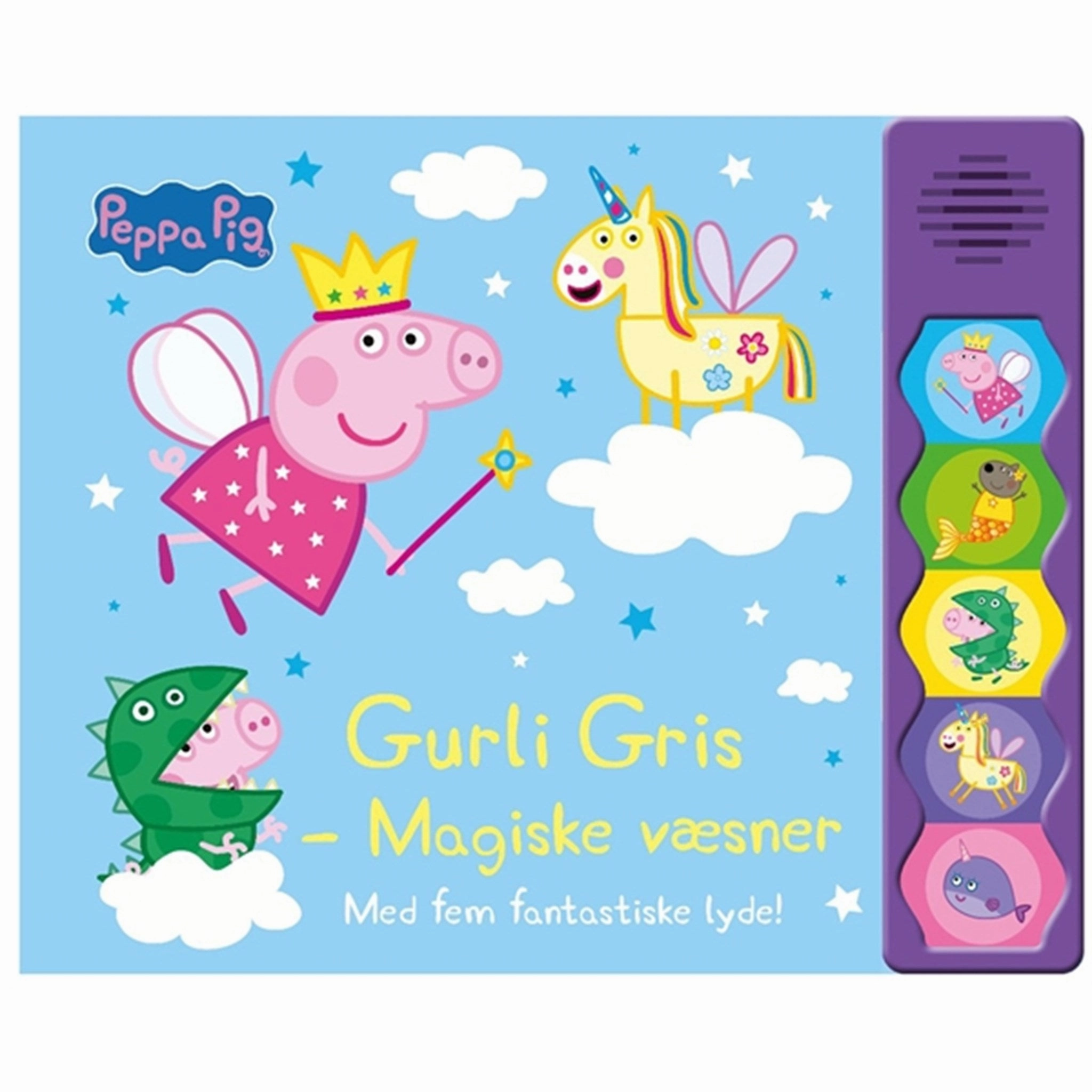 Alvilda Gurli Gris - Magiske v?sner (Lydbog med 5 Fantastiske Lyde)