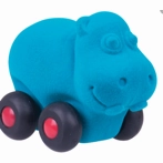 Aniwheelies Hippo Light Blue - Small