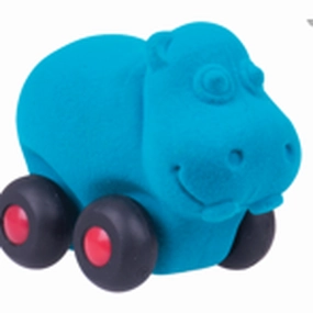 Aniwheelies Hippo Light Blue - Small