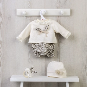 As Hvid/Blonde Leo Doll Clothing