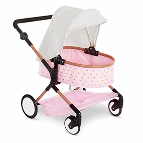 Baby Doll Double Stroller Babi 14"