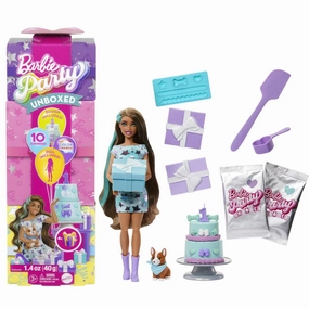Barbie? Party Unboxed Brunette Doll