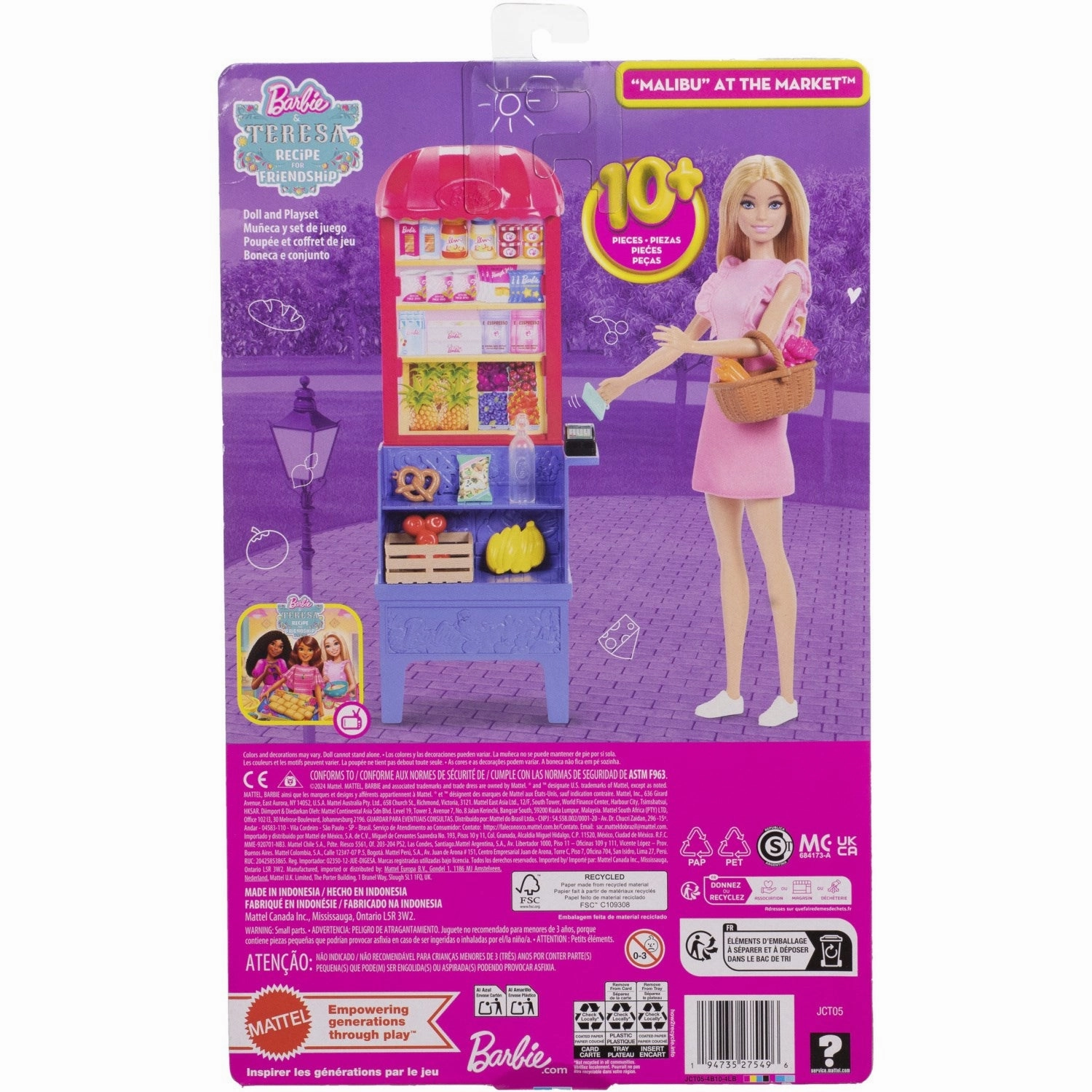 Barbie? Recipe For Friendship Malibu Shopping Set
