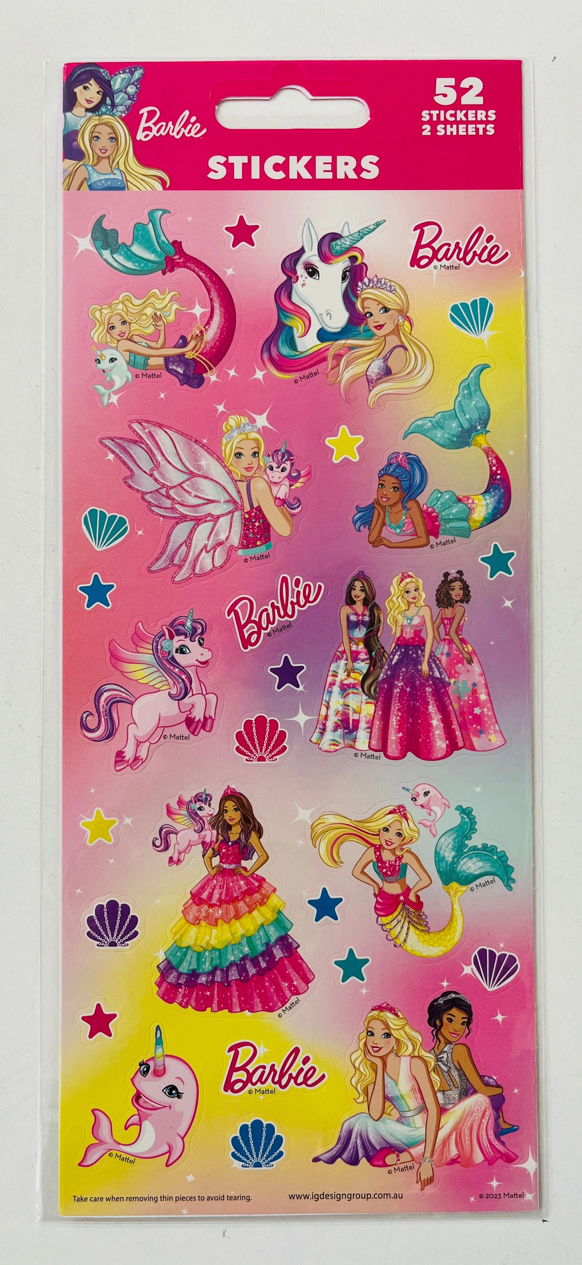 Barbie Stickers