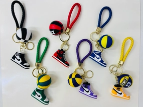 Basketball Key Ring