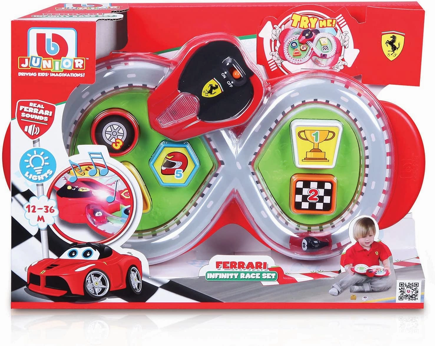 Bb Junior - Ferrari Infinity Race Set