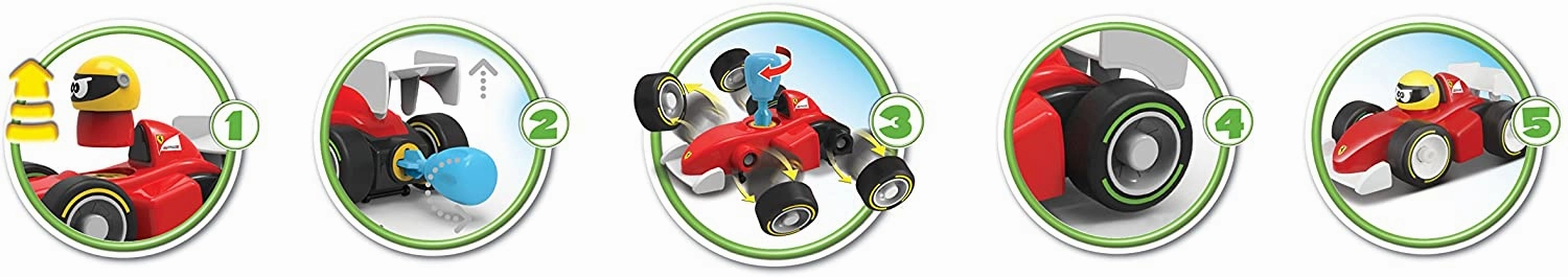 Bb Junior Ferrari Pit Stop F1 - Red