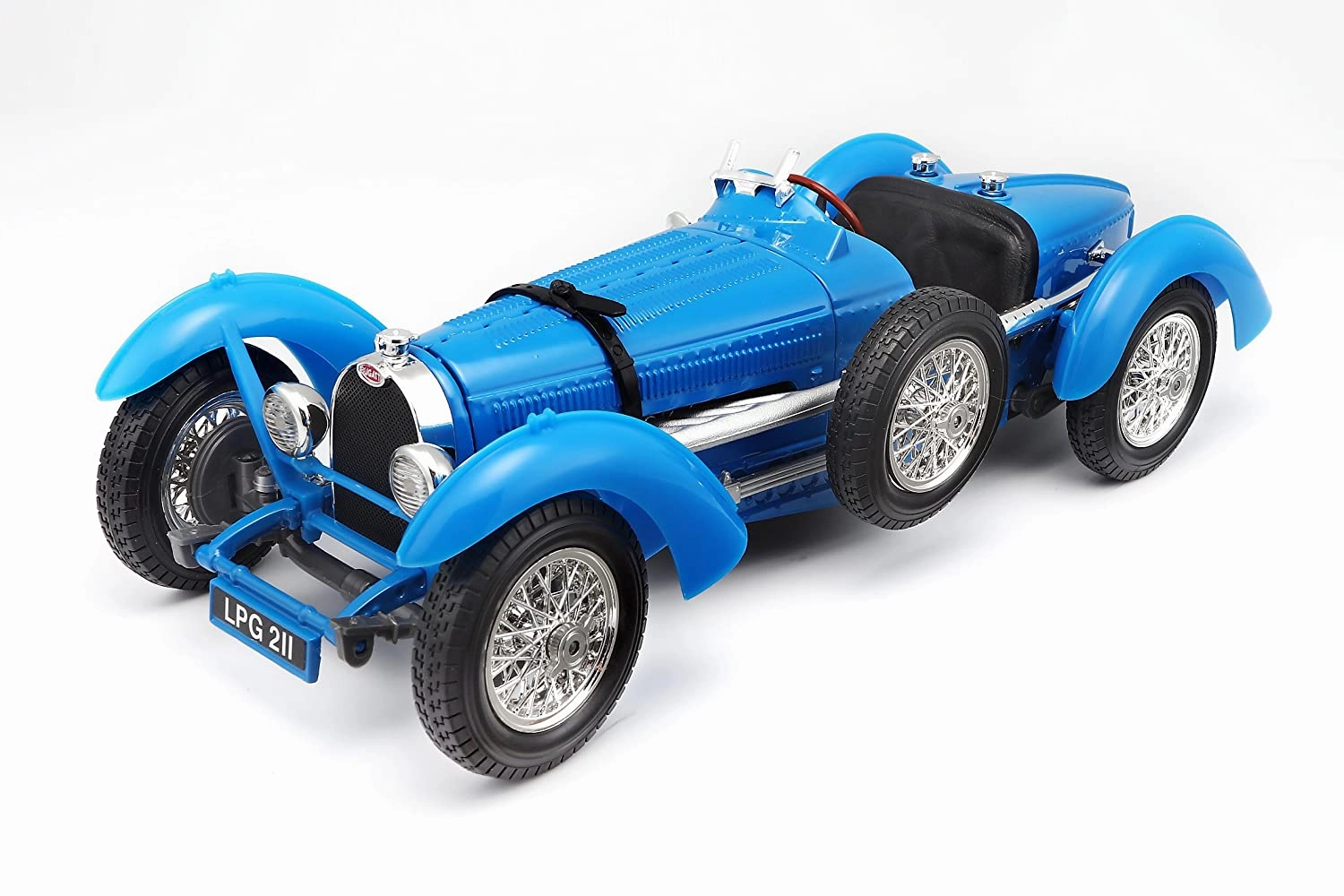 Bburago 1934 Bugatti Type 59 Die cast Car 1:18 Scale Model - Blue