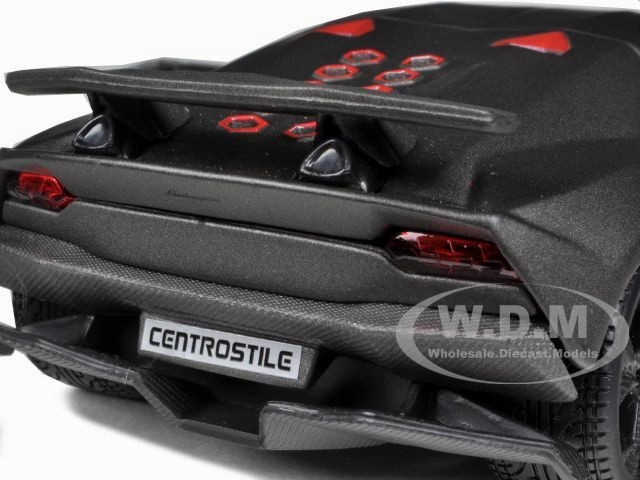 Bburago 1:24 Collezione A W/O Stand Lamborghini Sesto Elemento - Grey