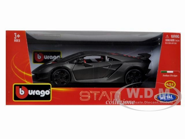 Bburago 1:24 Collezione A W/O Stand Lamborghini Sesto Elemento - Grey